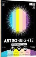 Astrobrights Colored Paper, 8.5" x 11", 24 lb/90 gsm, Playful 6-Color Assortment, 120 Sheets (91022)