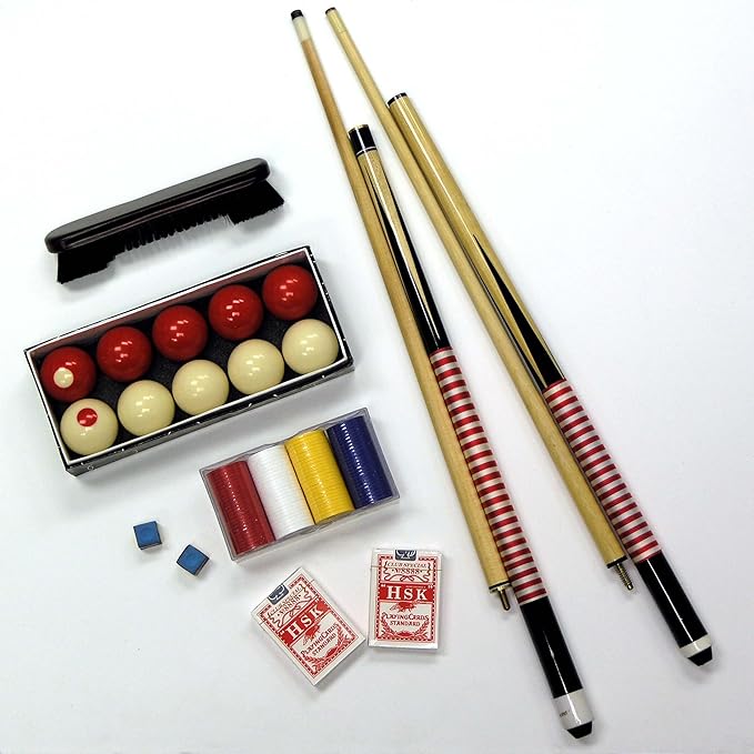 Combination 3 in 1 Poker/Game Table (Mahogany Finish)