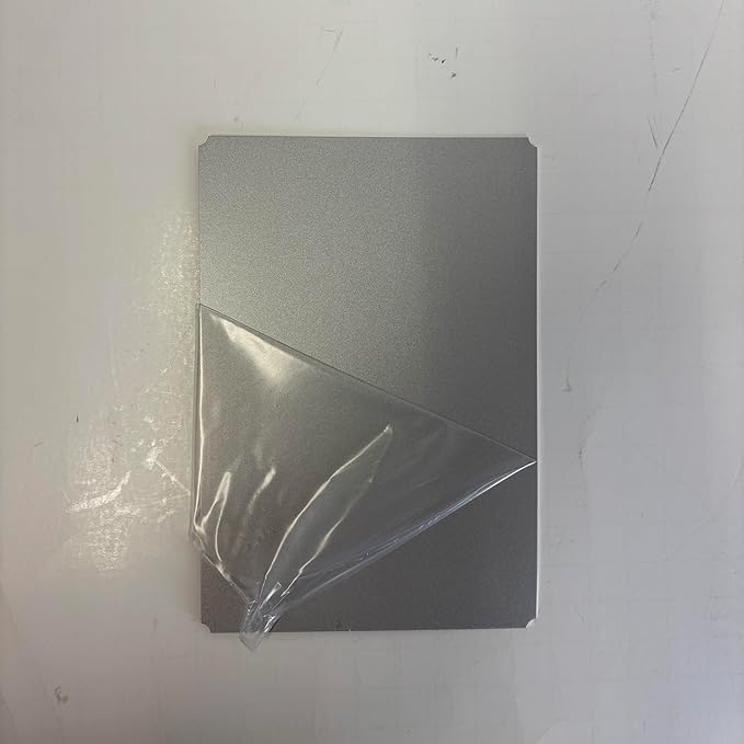 Blank Metal Plates for Laser Engraving - 4 Pack | Aluminum Sheets 0.020" Thick | CO2, Diode, Fiber Laser Compatible | Multiple Sizes & Colors (Silver (engraves black), 6.25x8.25 inch)