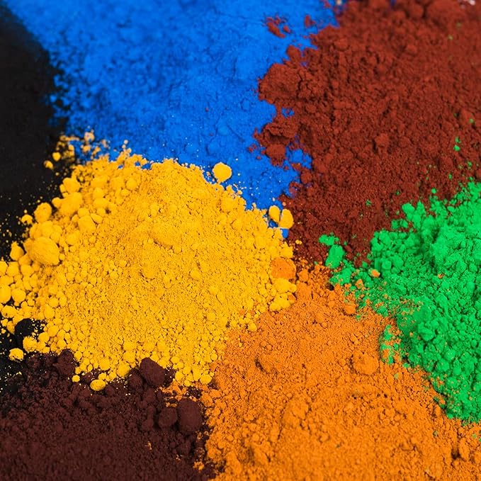 GOODTAKE 10 Pounds Bulk Concrete Pigment, Purple Iron Oxide Pigment Powder, Concrete Cement Dye Color Powder for Pastel Tile Paint Cement Mortar Grout (Purple, 10 Pounds)
