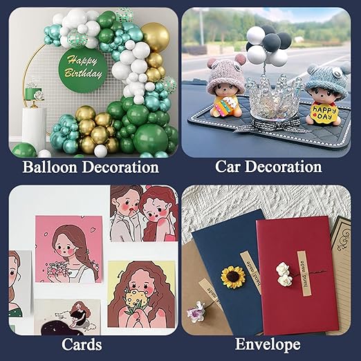Adhesive Stick dots Two-Sided Sided Mounting Putty Stick Tack for Wall Hanging Crafts Balloons Festival Party Decorations,Clean Removable(1.2"*1.2"-120)