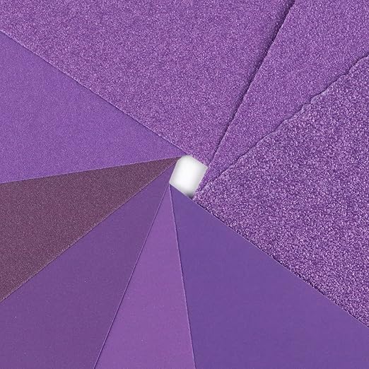 Sandpaper 120 Grit 20 PCS, Wet Dry Sanding Sheets 9 x 11 Inch, Purple Alumina Abrasive Sand Paper for Wood, Metal, Drywall, Resin, Automotive Sanding, Polishing, Grinding, by POLIWELL