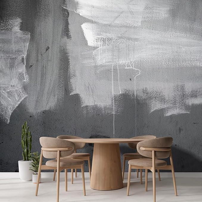 wall26 Wall Sticker/Wall Mural Metal Background, Not Peel and Stick, Non-Woven Wallpaper Decorative for Bedroom, Living Room, Office - 120x168 inches