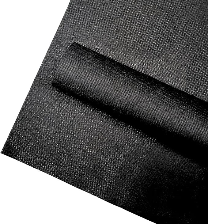 2 Sheets of Black 14 Count Aida Cloth – 18 x 18 Inch Pre-Cut Fabric Squares – Cross Stitch Fabric – 100% Cotton – Ideal for Needlework & Embroidery – The Knotty Unicorn