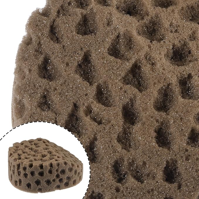 uxcell Knockdown Texture Sponge 5.9"x4.9" Faux Sponge Painting Supplies Drywall Patch Wall Ceiling Texturing 2Pcs