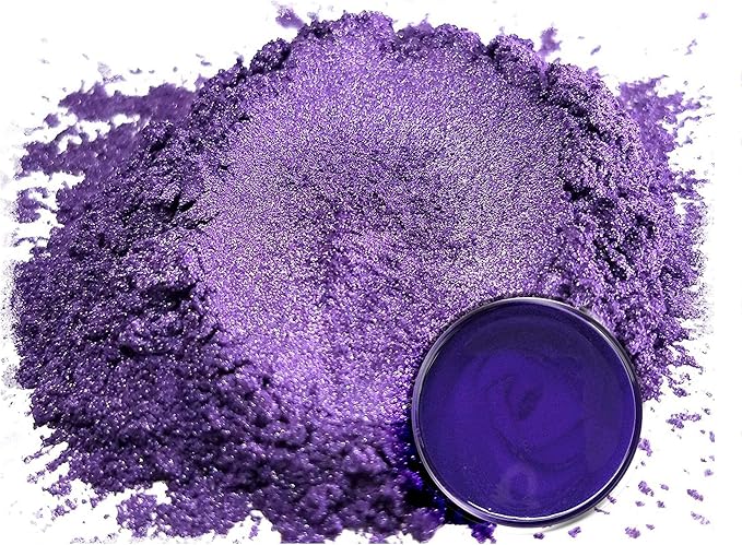 Eye Candy Premium Mica Powder Pigment “Suiren Violet” (50g) Multipurpose DIY Arts and Crafts Additive | Woodworking, Epoxy, Resin, Paint, Soap, Bath Bombs, Nail Polish (Suiren Violet, 50G)