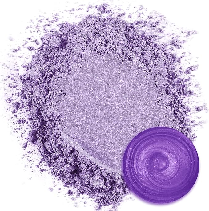 Ceya Mica Powder, 5.3oz/ 150g Pastel Purple Pearlescent Effect Colorant Pigment Powder for Epoxy Resin,Tumblers, Slime Bath Bomb, Soap Dye, Slime, Candle, Resin Crafting, Paint, Jewelry, Nail Polish